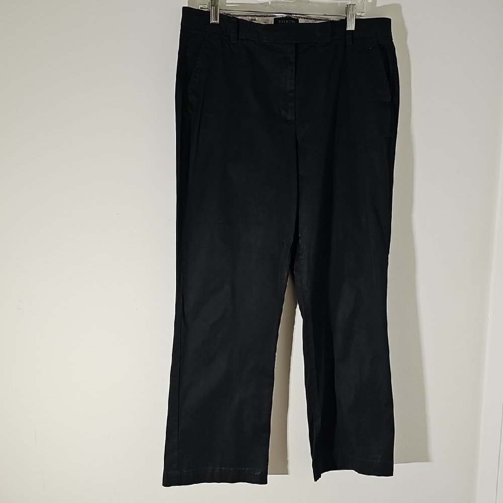 Talbots Black Dress Pants In Size 14. 4 Pockets. Dress Up or Down.